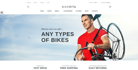 тема bikerita prestashop