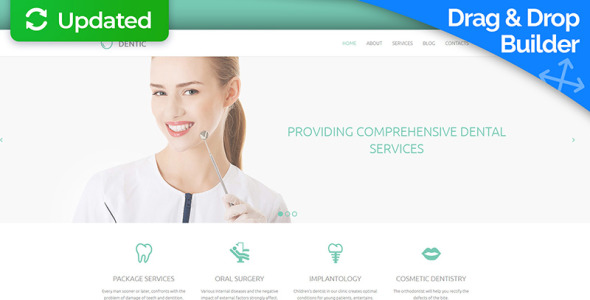 стоматология moto cms 3 шаблон