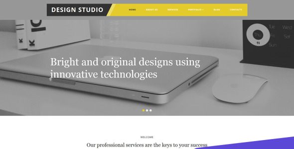 дизайн студия moto cms 3 шаблон