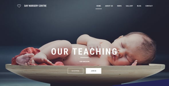 шаблон babysitter moto cms 3