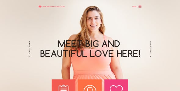 шаблон сайта знакомств