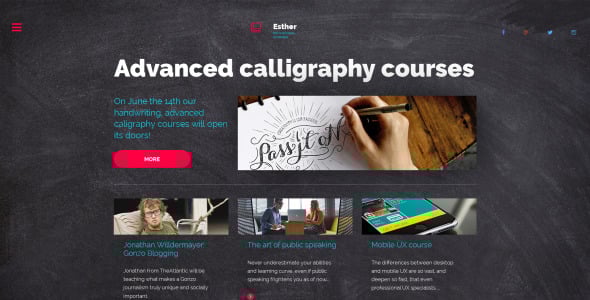 шаблон education moto cms 3