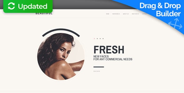 модельное агентство moto cms 3 шаблон