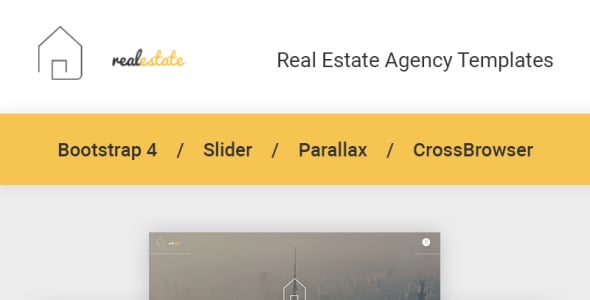 шаблон сайта недвижимости
