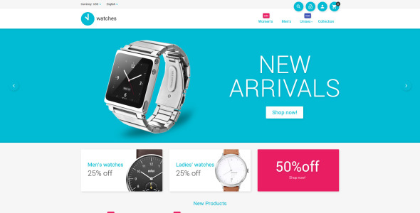 часы magento theme