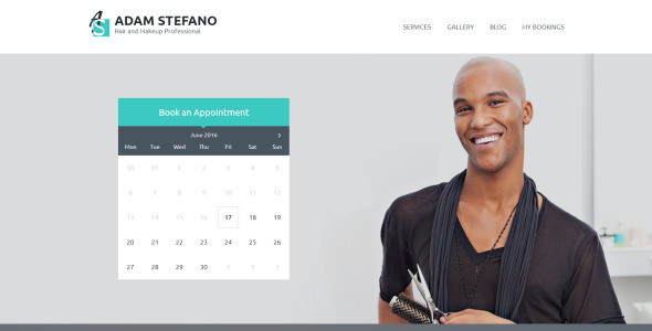 профессиональная тема wordpress для волос и макияжа