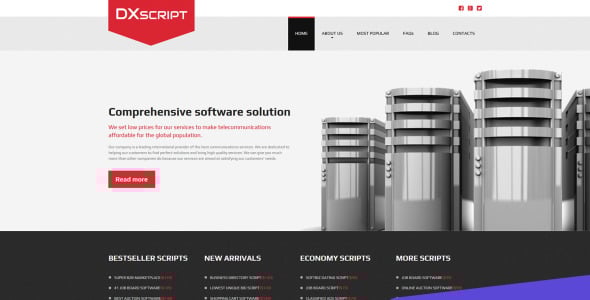 программное обеспечение web moto cms 3 шаблон