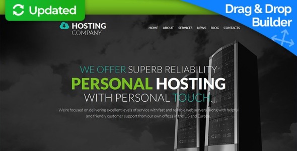 хостинг шаблона moto cms 3