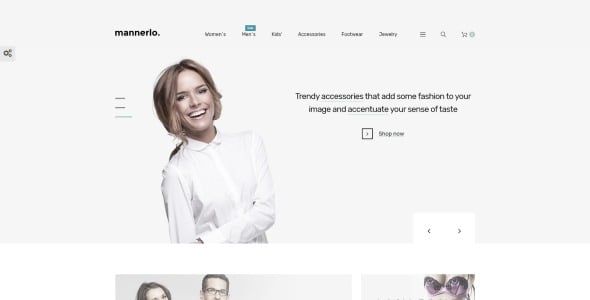 одежда отзывчивая тема prestashop