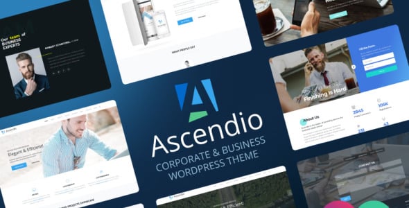 корпоративная и бизнес-тема wordpress