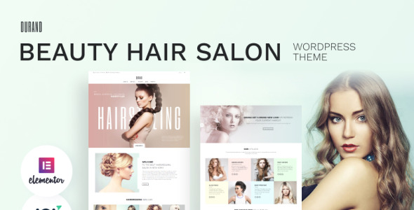 салон красоты и волос wordpress тема