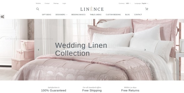 тема постельного белья prestashop