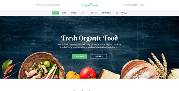 food & drink многостраничный креативный html bootstrap шаблон сайта