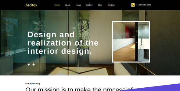 архитектурные услуги moto cms 3 шаблон