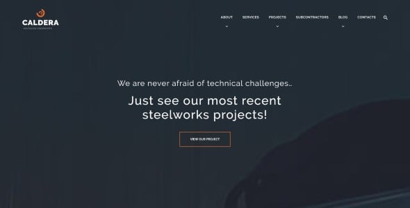 металлоконструкции и конструкции wordpress тема