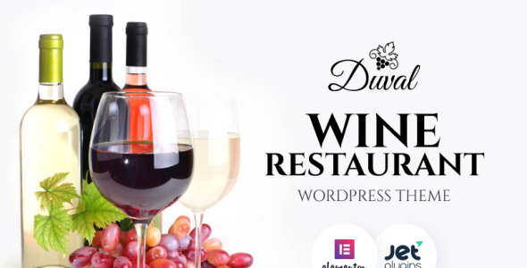 винный ресторан wordpress тема