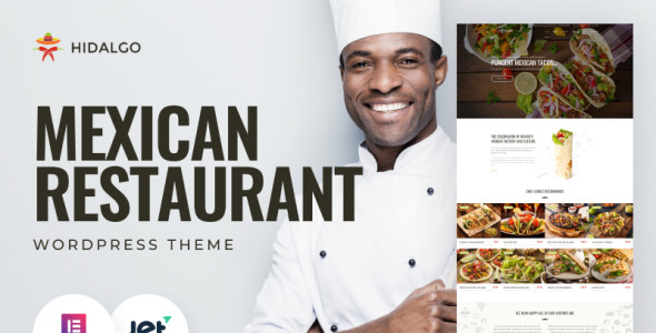 тема wordpress ресторана мексиканской кухни