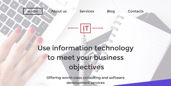 it услуги moto cms 3 шаблон