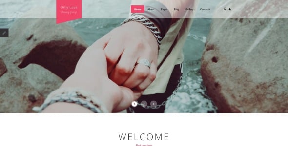 только любовь шаблон joomla