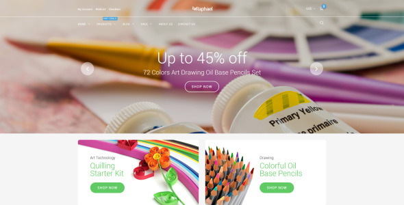 рафаэль шопифи тема