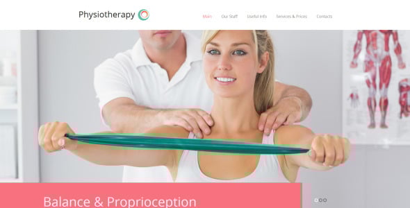 реабилитация moto cms html шаблон