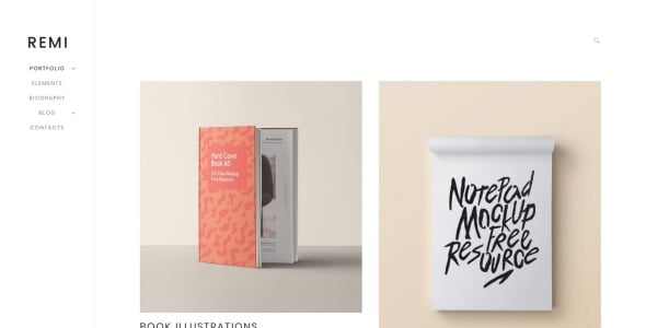 фотограф портфолио wordpress тема