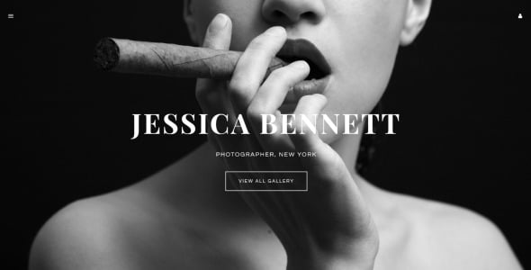 портфолио фотографа отзывчивый шаблон joomla