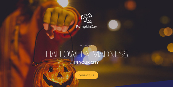 шаблон halloween moto cms 3