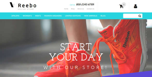 обувной магазин motocms шаблон электронной коммерции