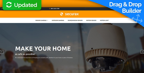 securax отзывчивый шаблон электронной коммерции motocms