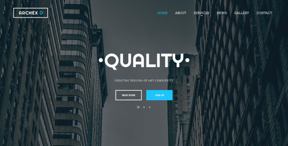 архитектура moto cms html шаблон