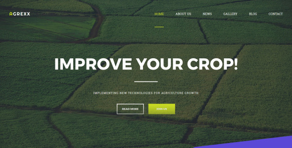 шаблон organic farm moto cms 3