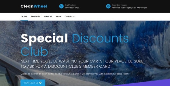 автомойка moto cms 3 шаблон