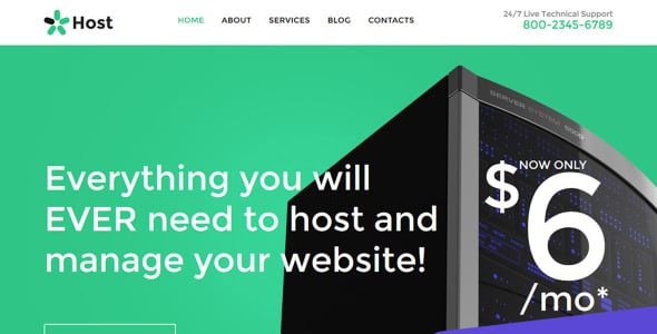 лучший веб-хостинг moto cms 3 шаблон
