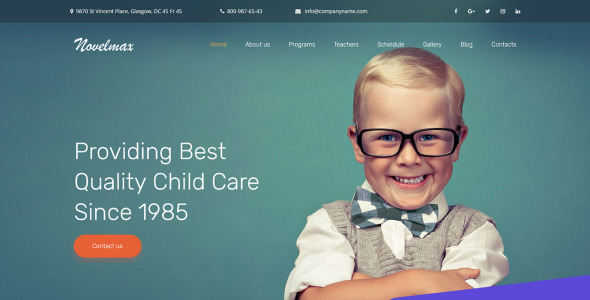 шаблон primary school premium moto cms 3