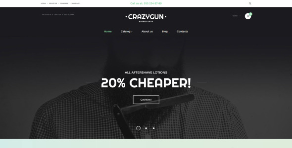 шаблон beauty virtuemart