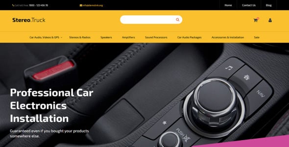 автомобильные аксессуары motocms шаблон электронной коммерции