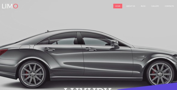 лимузин отзывчивый moto cms 3 шаблон