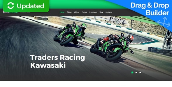 motor sports moto cms 3 шаблон