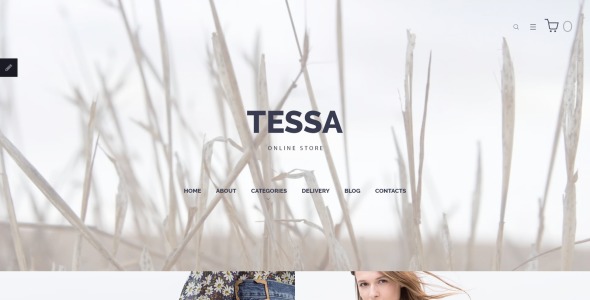 шаблон opencart магазина Моды и одежды