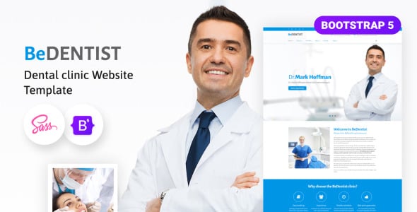 шаблон сайта bedentist