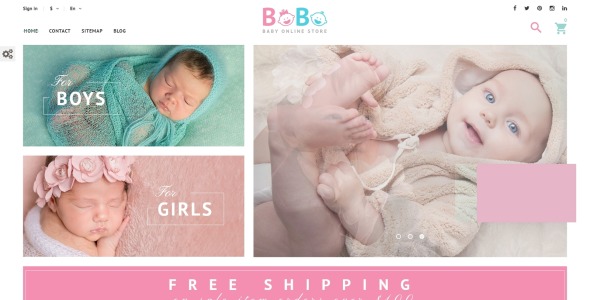 детский интернет-магазин prestashop theme