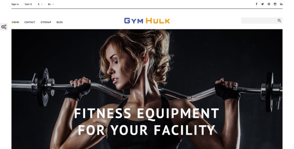 тема prestashop для тренажерного зала