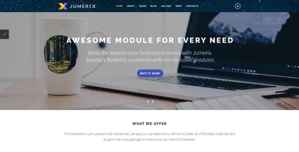 универсальный шаблон joomla