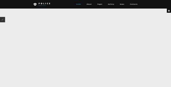 шаблон полицейского управления joomla