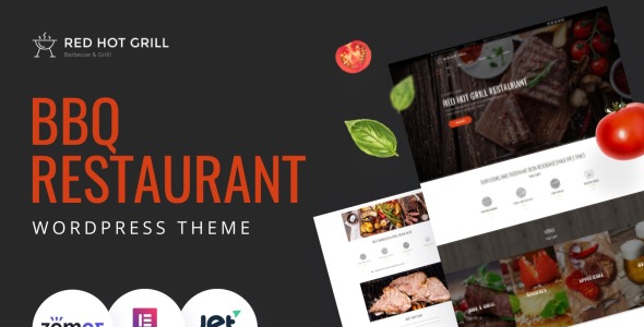 ресторан wordpress тема