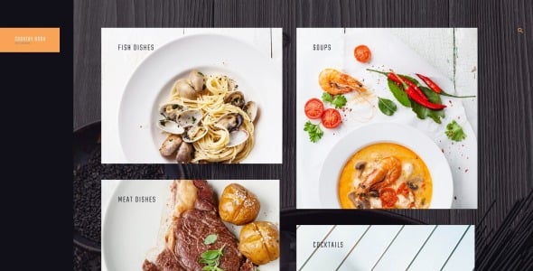 квитанции и приготовление пищи wordpress тема