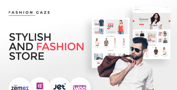 магазин одежды woocommerce тема