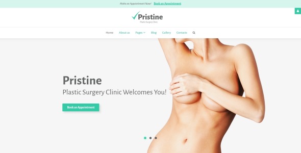 клиника пластической хирургии joomla шаблон