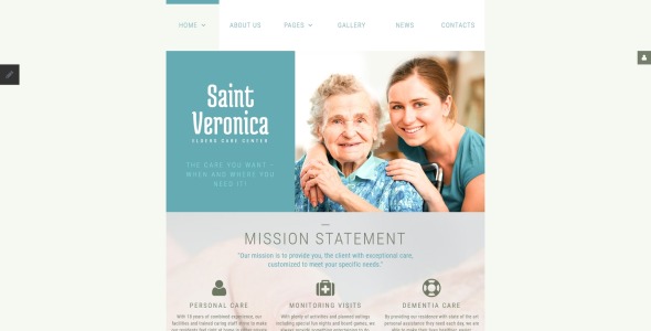 шаблон святой вероники joomla